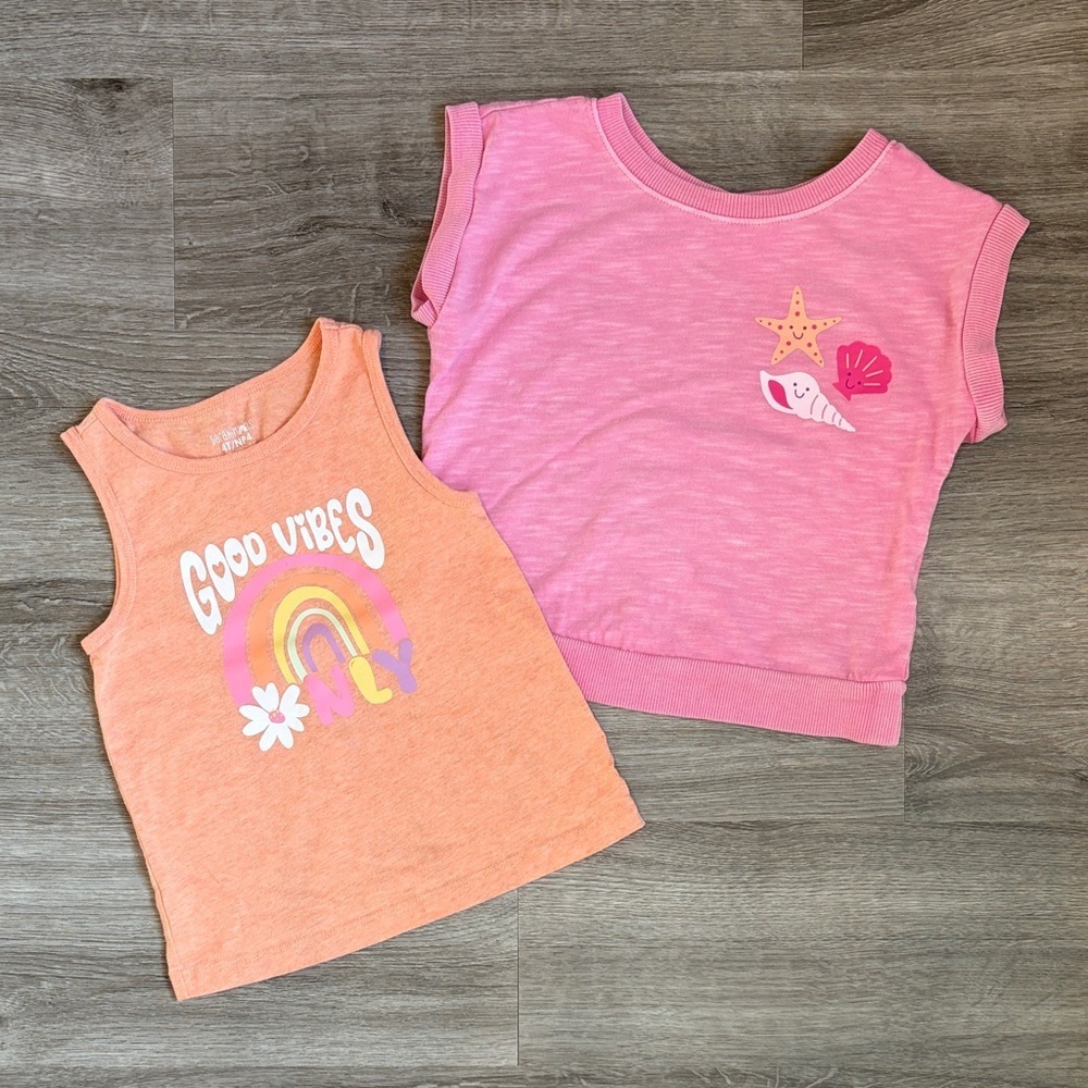 Cat & Jack/Garanimals toddler girls tops